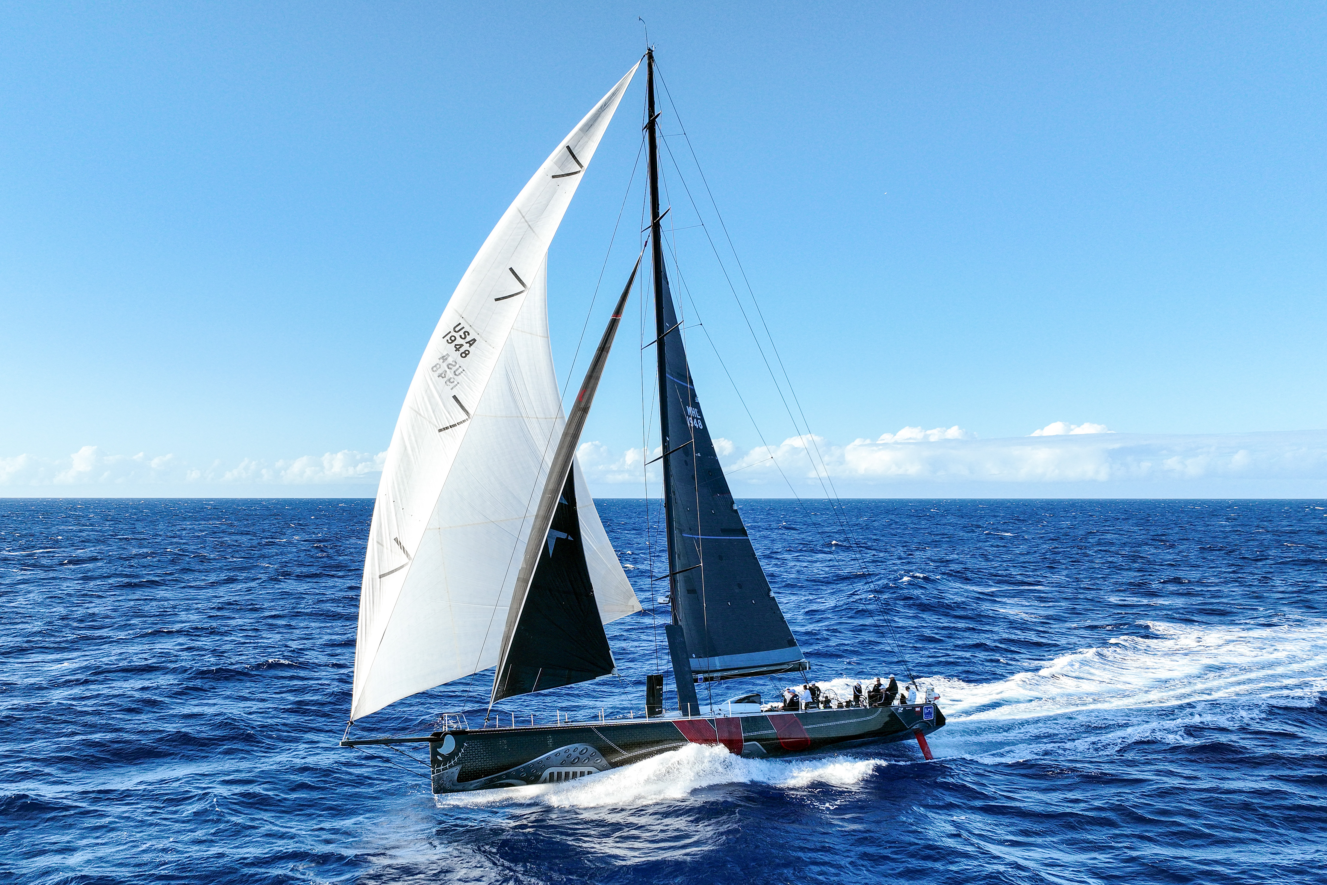 Atlas Ocean Racing — under full sail
