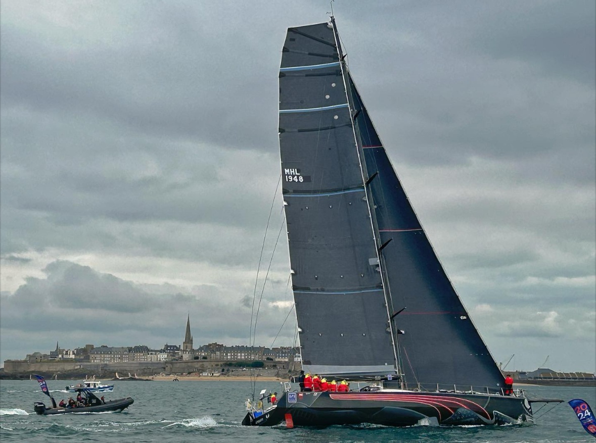 Finishing at Saint-Malo