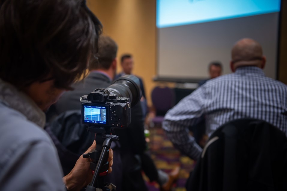 Behind the scenes — content creation