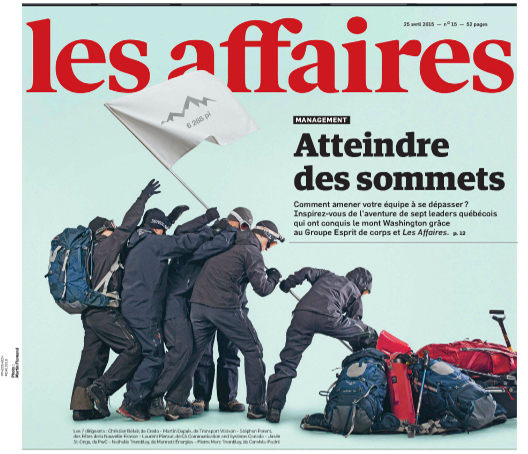 Featured in Les Affaires