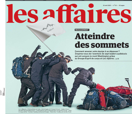 Featured in Les Affaires
